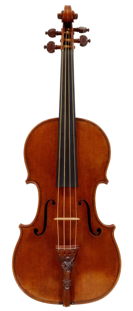Violín Stradivarius “Lady Blunt” de 1721, uno de los instrumentos mejor conservados y más valiosos jamás vendidos.