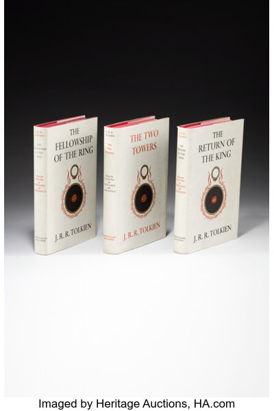 lord of the rings first edition set subasta 2025