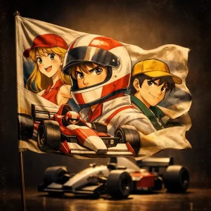 Bandera de Dragon Ball en F1 alcanza $76,000