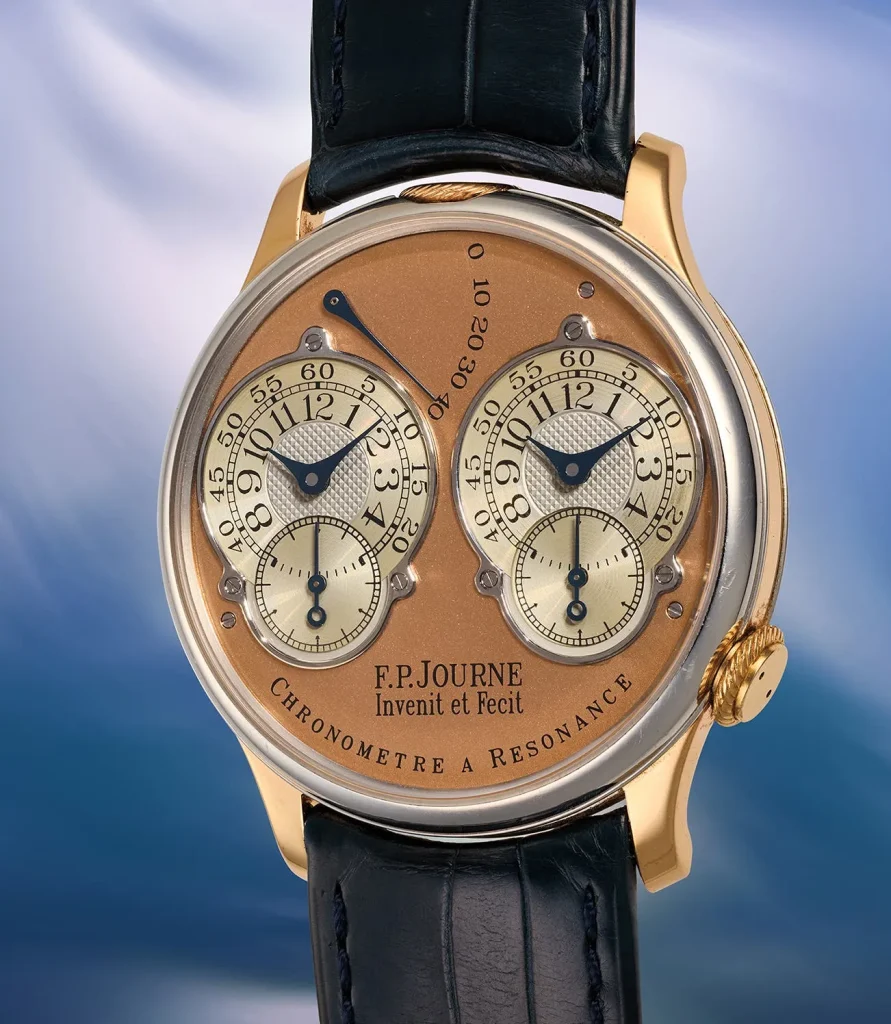 F.P. Journe Chronomètre à Résonance Souscription No. 007 con esfera de oro rosa