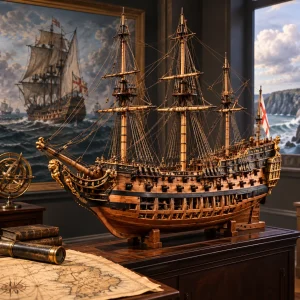 Un modelo naval de 1685 vendido por £825,500